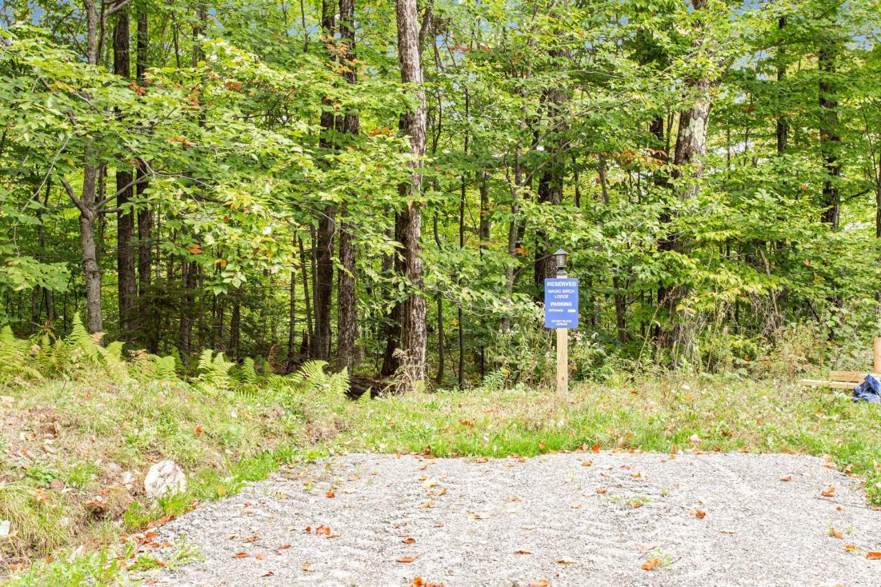 Magic Birch Lodge Windham Buitenkant foto